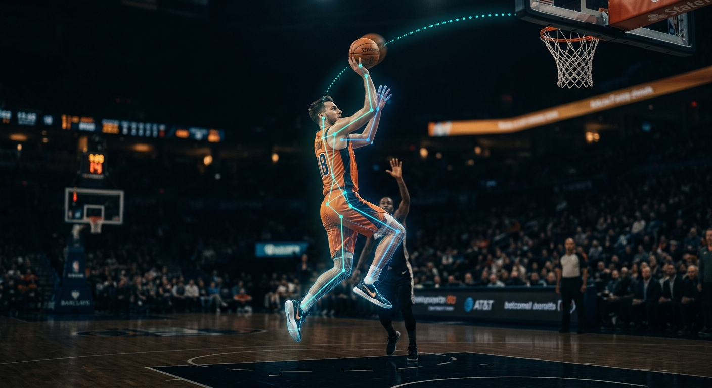 AI precision verification tracking an athlete