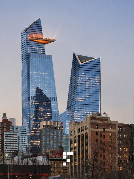 Hudson Yards skyline; TBR Finals venue to be announced