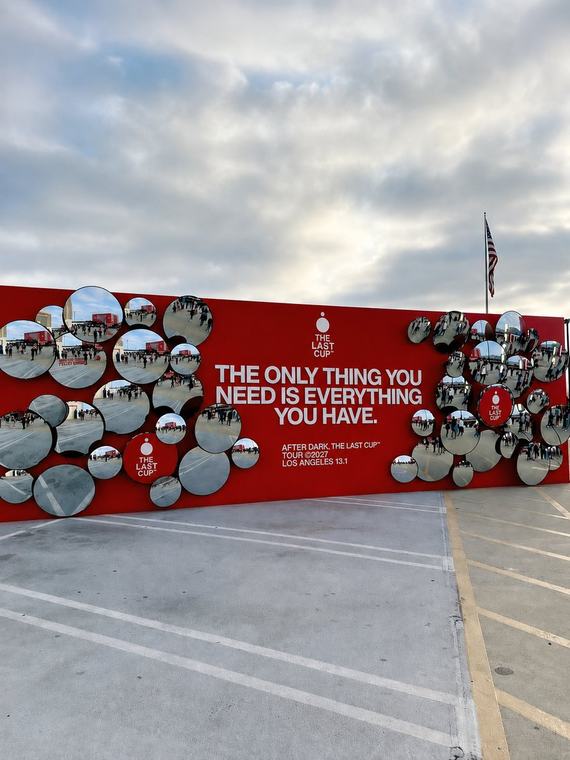 Outdoor wall installation